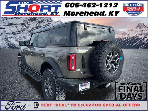 Marsh Gray 2025 Ford Bronco Badlands