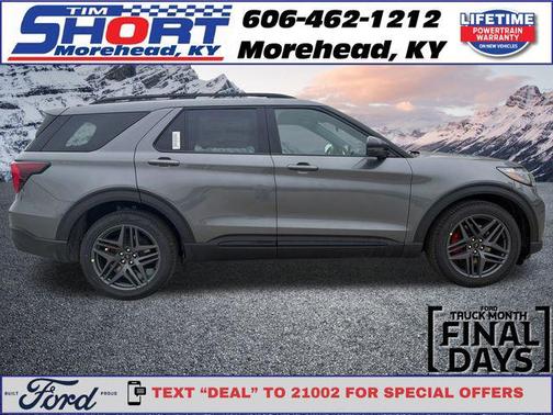 Gray 2026 Ford Explorer ST