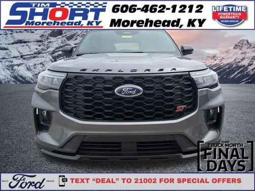Gray 2026 Ford Explorer ST