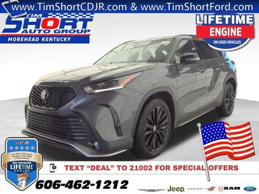 Magnetic Gray Metallic 2025 Toyota Highlander XSE