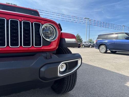 Firecracker Red Clearcoat 2025 Jeep Wrangler 4xe Sahara