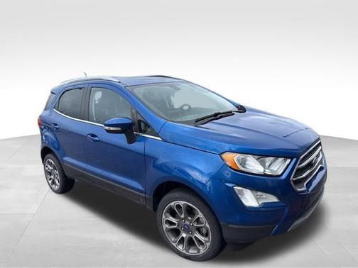 Lightning Blue Metallic 2022 Ford EcoSport Titanium