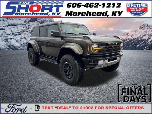 Green Metallic 2025 Ford Bronco Raptor