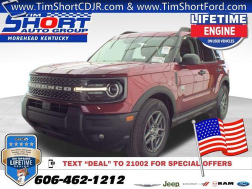 Ruby Red Metallic 2025 Ford Bronco Sport Big Bend