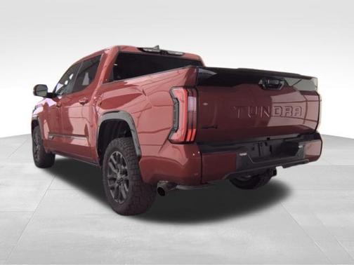 Red 2025 Toyota Tundra Platinum