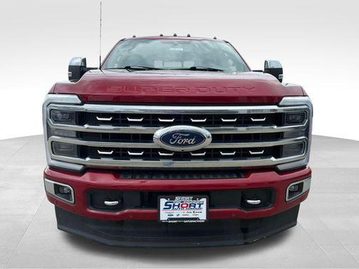 Rapid Red Metallic Tinted Clearcoat 2024 Ford F-250 Platinum