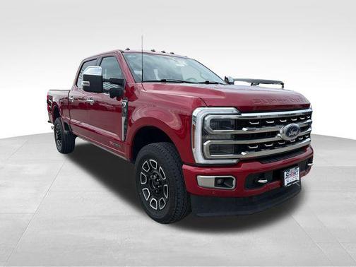 Rapid Red Metallic Tinted Clearcoat 2024 Ford F-250 Platinum