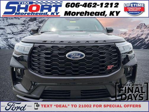 Black 2026 Ford Explorer ST