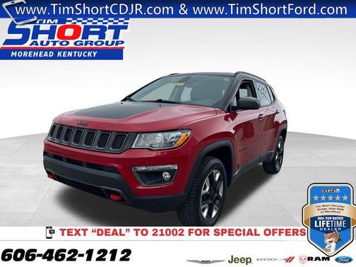 Redline Pearlcoat 2018 Jeep Compass Trailhawk