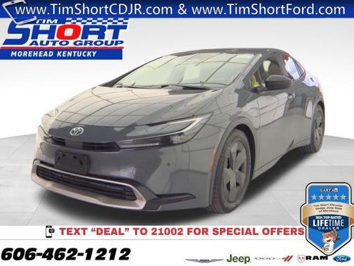 Gray 2023 Toyota Prius Prime SE