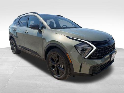 Jungle Green 2025 Kia Sportage Plug-In Hybrid X-Line