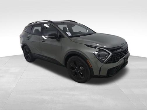 Jungle Green 2025 Kia Sportage Plug-In Hybrid X-Line