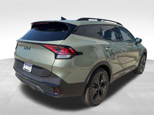 Jungle Green 2025 Kia Sportage Plug-In Hybrid X-Line