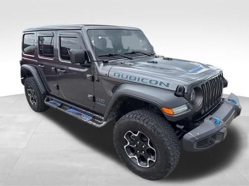 Granite Crystal Metallic Clearcoat 2021 Jeep Wrangler Unlimited 4xe Rubicon