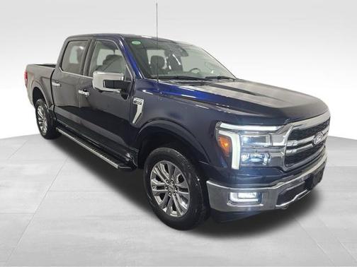 Antimatter Blue Metallic 2024 Ford F-150 Lariat