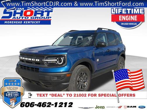 Blue Metallic 2024 Ford Bronco Sport Big Bend