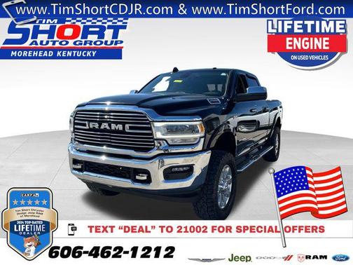 Diamond Black Crystal Pearlcoat 2022 RAM 2500 Laramie Crew Cab 4x4 6'4' Box