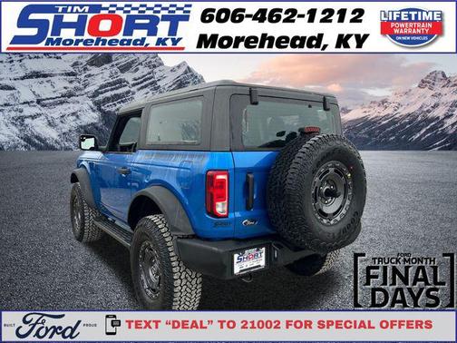 Blue Metallic 2025 Ford Bronco Base