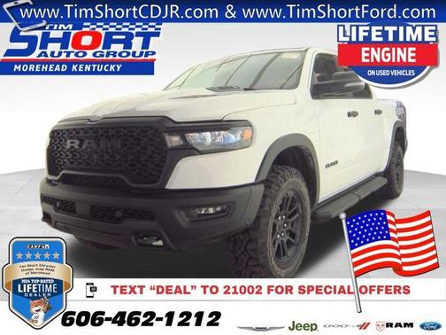 Bright White Clearcoat 2026 RAM 1500 Rebel
