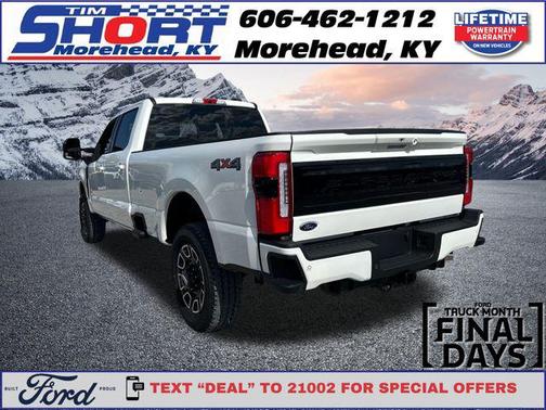 White 2026 Ford F-350 Platinum
