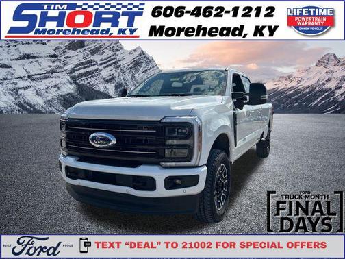 White 2026 Ford F-350 Platinum