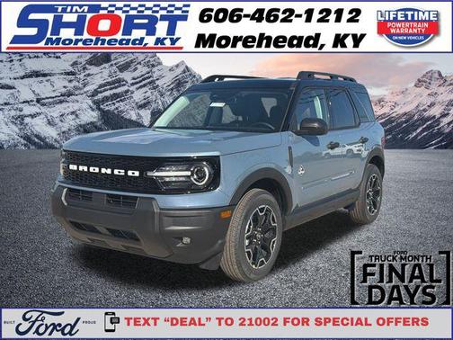 Gray 2026 Ford Bronco Sport Outer Banks