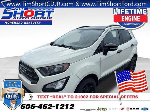 Diamond White 2022 Ford EcoSport SES