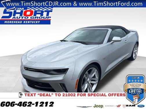 Silver Ice Metallic 2017 Chevrolet Camaro 1LT