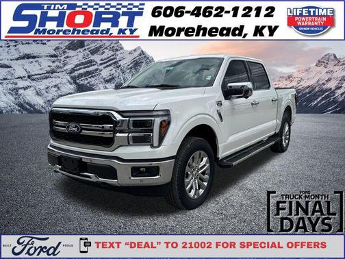 Star White Metallic Tri-Coat 2026 Ford F-150 Lariat