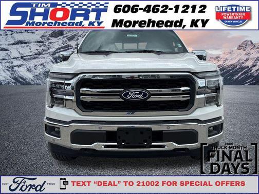 Star White Metallic Tri-Coat 2026 Ford F-150 Lariat