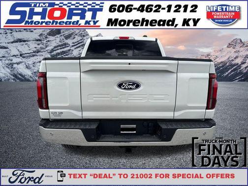 Star White Metallic Tri-Coat 2026 Ford F-150 Lariat
