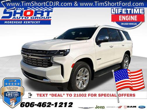 Iridescent Pearl Tricoat 2023 Chevrolet Tahoe Premier
