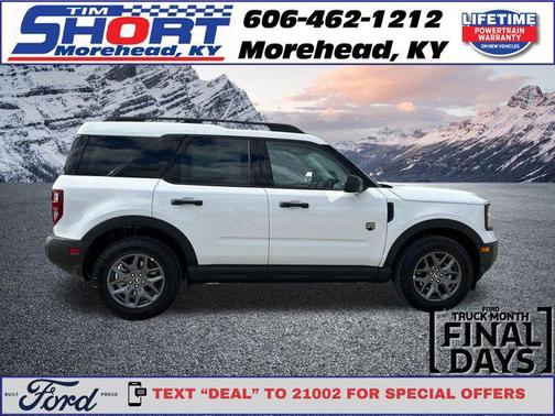 Oxford White 2026 Ford Bronco Sport Big Bend