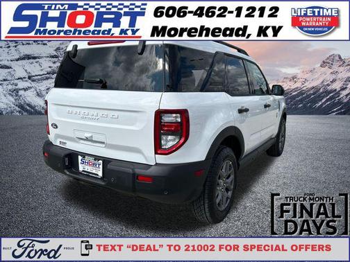 Oxford White 2026 Ford Bronco Sport Big Bend