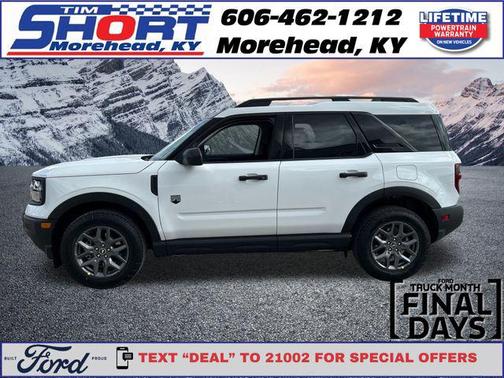 Oxford White 2026 Ford Bronco Sport Big Bend