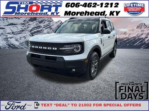 Oxford White 2026 Ford Bronco Sport Big Bend