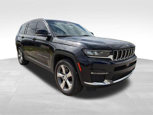 Diamond Black Crystal Pearlcoat 2021 Jeep Grand Cherokee L Limited