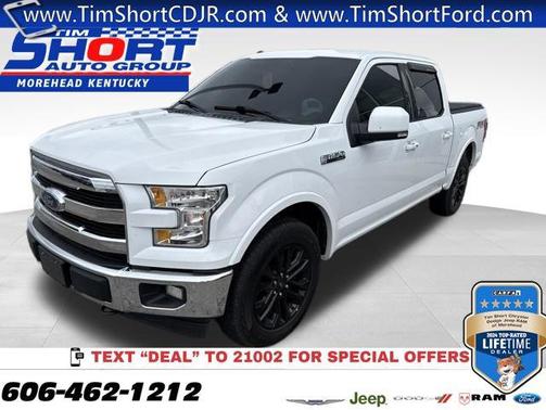Oxford White 2017 Ford F-150 Lariat