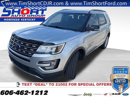 Ingot Silver 2017 Ford Explorer XLT