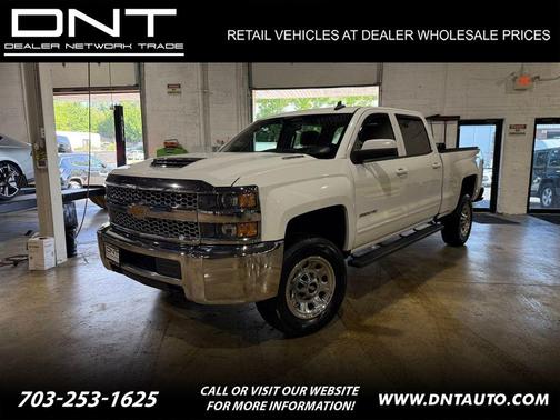 Summit White 2019 Chevrolet Silverado 2500 LT