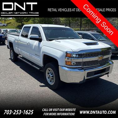 Summit White 2019 Chevrolet Silverado 2500 LT