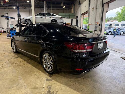 Black 2017 Lexus LS 460 Base