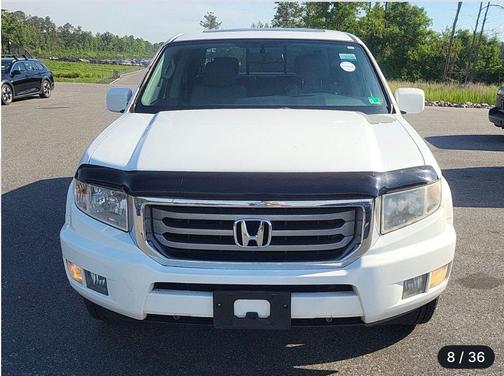 White 2013 Honda Ridgeline RTL