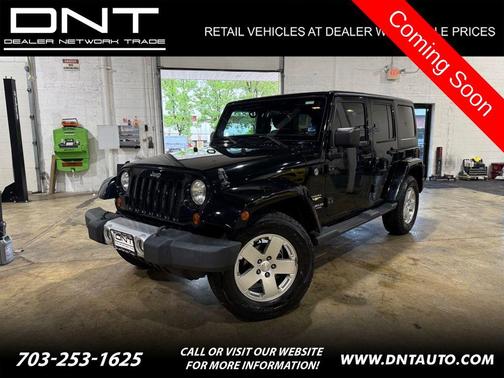 Black Clearcoat 2011 Jeep Wrangler Unlimited Sahara