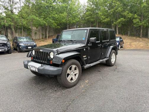 Black Clearcoat 2011 Jeep Wrangler Unlimited Sahara