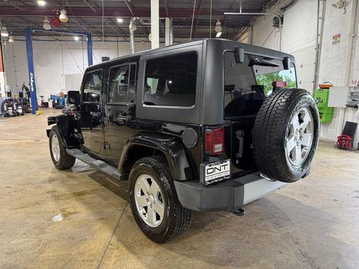 Black Clearcoat 2011 Jeep Wrangler Unlimited Sahara