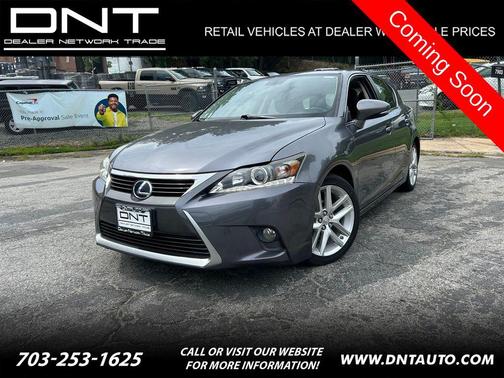 Gray 2015 Lexus CT 200h 200h