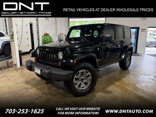 Black Clearcoat 2013 Jeep Wrangler Unlimited Rubicon