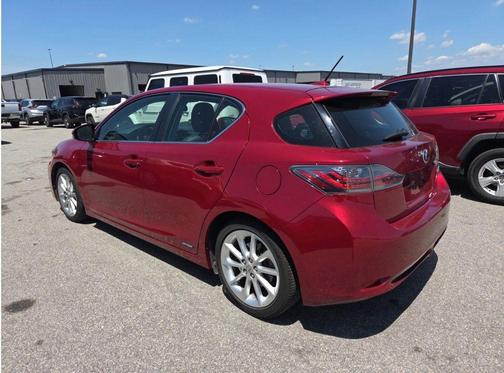 Matador Red Mica 2011 Lexus CT 200h Premium