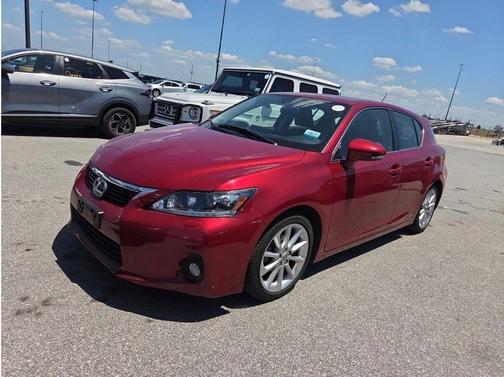 Matador Red Mica 2011 Lexus CT 200h Premium